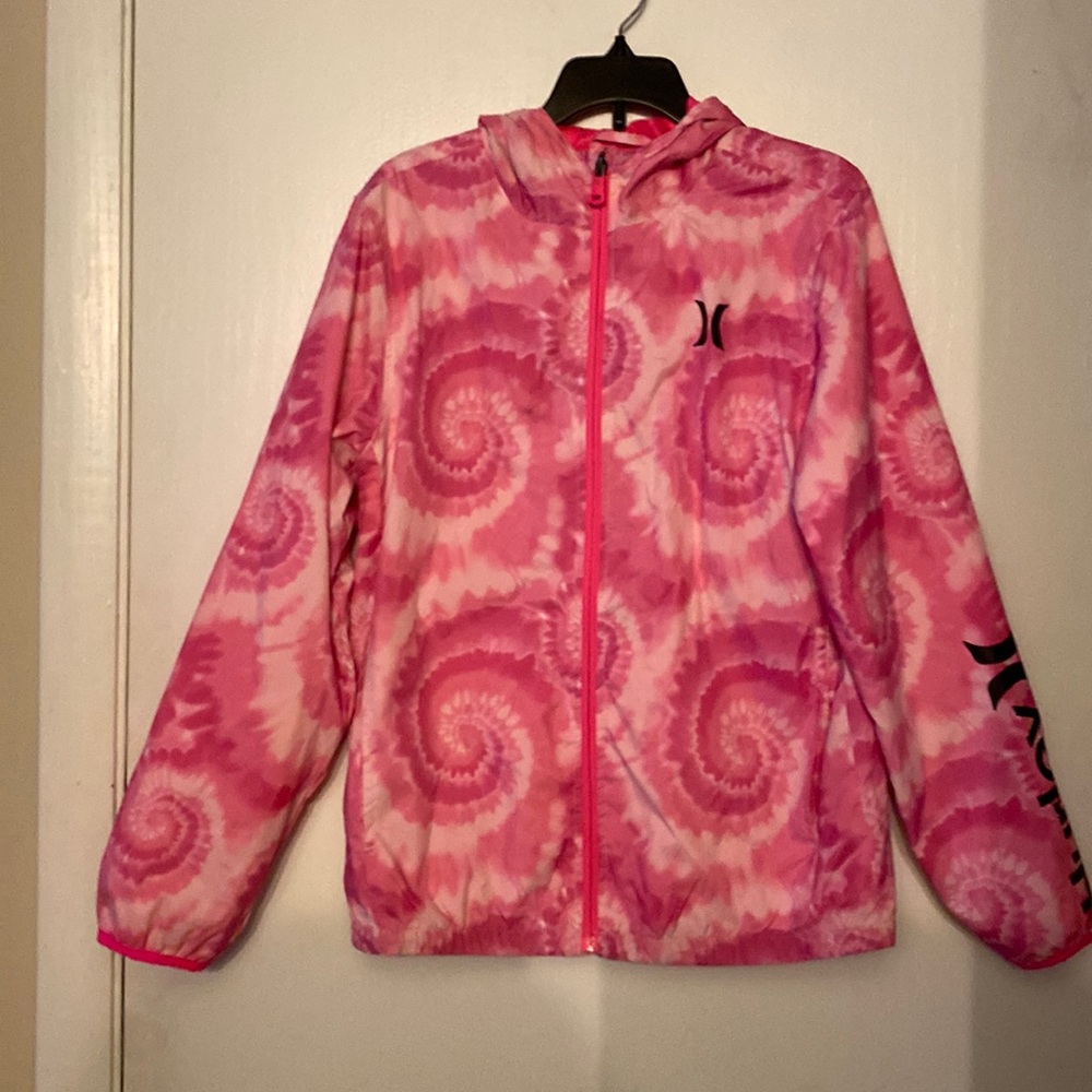 Girls Hurley Windbreaker Jacket